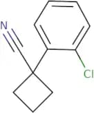 1-(2-Chlorophenyl)cyclobutanecarbonitrile