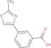 3-(2-Methyl-1,3-thiazol-4-yl)benzoic acid