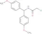 N-[Bis(4-methoxyphenyl)methyl]-2-chloroacetamide
