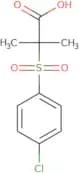 2-(4-Chlorobenzenesulfonyl)-2-methylpropanoic acid