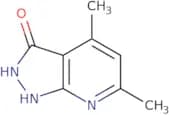4,6-Dimethyl-1H,2H,3H-pyrazolo[3,4-b]pyridin-3-one