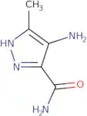 4-Amino-5-methyl-1H-pyrazole-3-carboxamide
