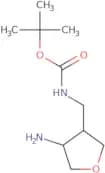rac-tert-Butyl N-{[(3R,4R)-4-aminooxolan-3-yl]methyl}carbamate