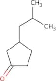 3-(2-Methylpropyl)cyclopentan-1-one