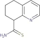 5,6,7,8-Tetrahydro-8-quinolinecarbothioamide