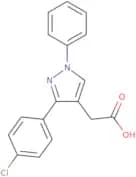 2-[3-(4-Chlorophenyl)-1-phenyl-1H-pyrazol-4-yl]acetic acid