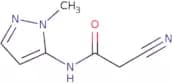 2-Cyano-N-(1-methyl-1H-pyrazol-5-yl)acetamide