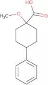 1-Methoxy-4-phenylcyclohexane-1-carboxylic acid