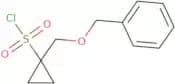 1-[(Benzyloxy)methyl]cyclopropane-1-sulfonyl chloride