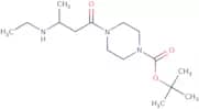 tert-Butyl 4-[3-(ethylamino)butanoyl]piperazine-1-carboxylate