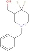 (1-Benzyl-4,4-difluoropiperidin-3-yl)methanol