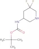 tert-butyl N-(5,5-difluoropiperidin-3-yl)carbamate