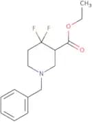 ethyl 1-benzyl-4,4-difluoropiperidine-3-carboxylate