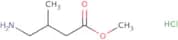 Methyl 4-amino-3-methylbutanoate hydrochloride