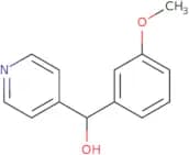 (3-Methoxyphenyl)(pyridin-4-yl)methanol
