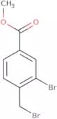 Methyl 3-bromo-4-(bromomethyl)benzoate