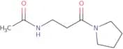 N-[3-Oxo-3-(pyrrolidin-1-yl)propyl]acetamide