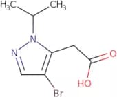2-[4-Bromo-1-(propan-2-yl)-1H-pyrazol-5-yl]acetic acid