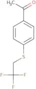 1-{4-[(2,2,2-Trifluoroethyl)sulfanyl]phenyl}ethan-1-one