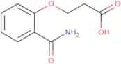3-(2-Carbamoyl-phenoxy)-propionic acid