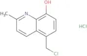 5-(Chloromethyl)-2-methylquinolin-8-ol hydrochloride