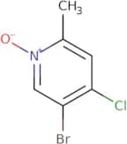 5-Bromo-4-chloro-2-methylpyridin-1-ium-1-olate