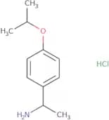 1-[4-(Propan-2-yloxy)phenyl]ethan-1-amine hydrochloride