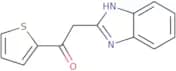 2-(1H-1,3-Benzodiazol-2-yl)-1-(thiophen-2-yl)ethan-1-one