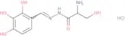 [(2,3,4-Trihydroxyphenyl)methylene]hydrazide-serine hydrochloride