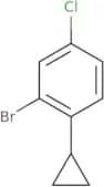 2-Bromo-4-chloro-1-cyclopropylbenzene