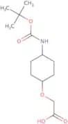 (4-tert-Butoxycarbonylamino-cyclohexyloxy)-acetic acid