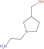 [1-(2-Aminoethyl)pyrrolidin-3-yl]methanol