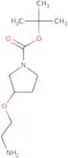 3-(2-Amino-ethoxy)-pyrrolidine-1-carboxylic acid tert-butyl ester