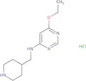 (6-Ethoxy-pyrimidin-4-yl)-piperidin-4-ylmethyl-amine hydrochloride