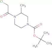 tert-Butyl 4-(2-chloroacetyl)-3-methylpiperazine-1-carboxylate