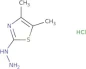 2-Hydrazinyl-4,5-dimethyl-1,3-thiazole hydrochloride