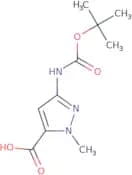 3-{[(tert-butoxy)carbonyl]amino}-1-methyl-1H-pyrazole-5-carboxylic acid