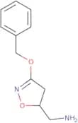 (3-(Benzyloxy)-4,5-dihydroisoxazol-5-yl)methanamine