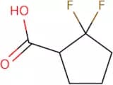 2,2-Difluorocyclopentane-1-carboxylic acid