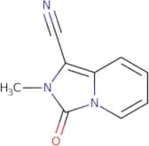 2-Methyl-3-oxo-2H,3H-imidazo[1,5-a]pyridine-1-carbonitrile