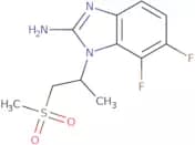 6,7-Difluoro-1-(1-methanesulfonylpropan-2-yl)-1H-1,3-benzodiazol-2-amine