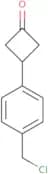 3-[4-(Chloromethyl)phenyl]cyclobutan-1-one