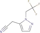 2-(1-(2,2,2-Trifluoroethyl)-1H-pyrazol-5-yl)acetonitrile