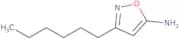 3-Hexyl-1,2-oxazol-5-amine