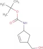 tert-Butyl N-[(1S,4R)-4-(hydroxymethyl)cyclopent-2-en-1-yl]carbamate