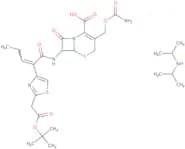 Precursor of cefcapene diisopropylanmine salt
