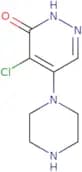 4-Chloro-5-piperazin-1-ylpyridazin-3(2H)-one
