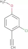 2-Chloro-1-ethynyl-4-methoxybenzene