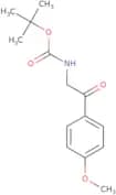 tert-Butyl N-[2-(4-methoxyphenyl)-2-oxoethyl]carbamate