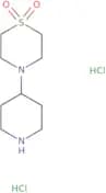 4-(Piperidin-4-yl)thiomorpholine 1,1-dioxide dihydrochloride